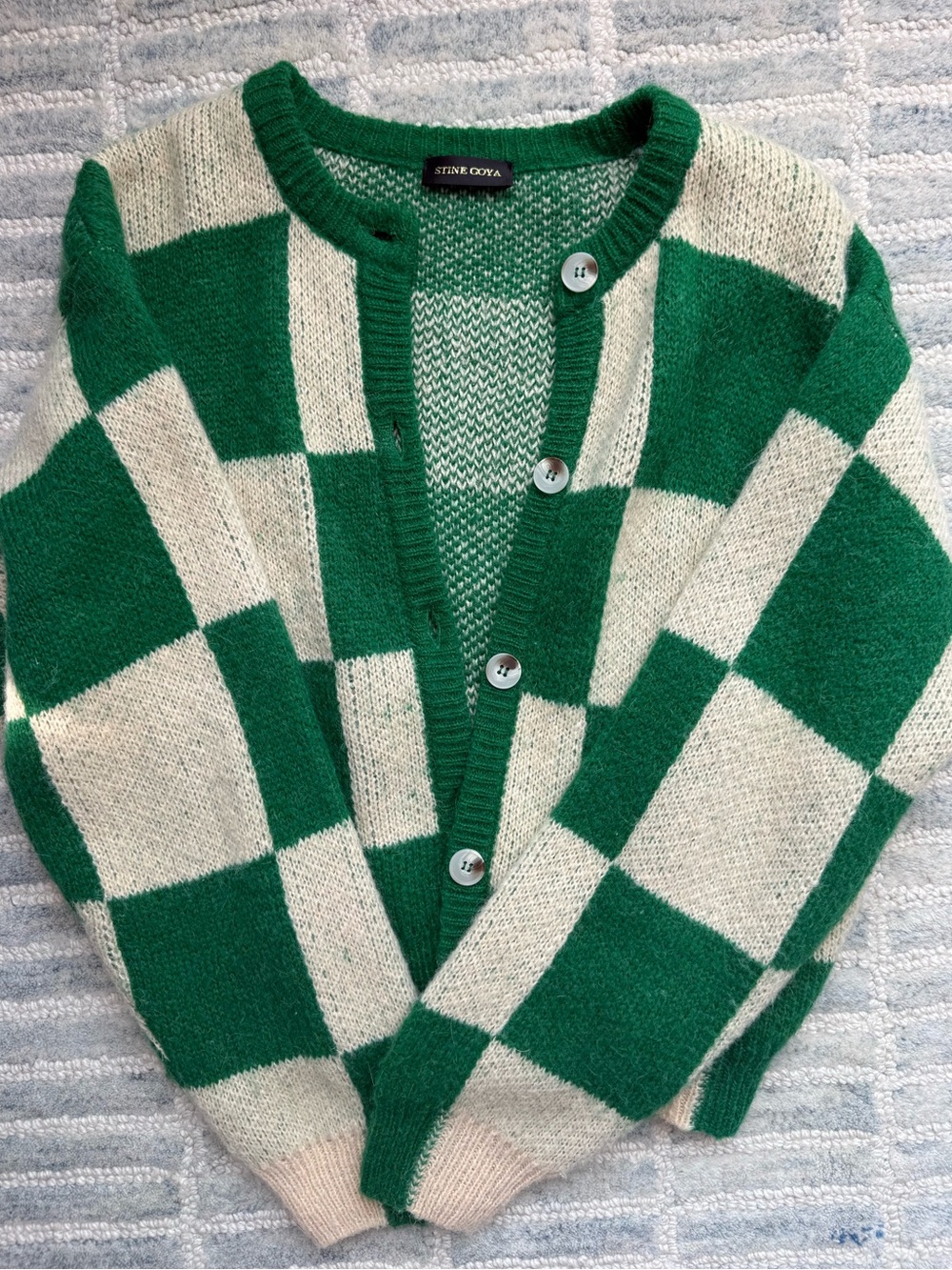Stine Goya Checkered Sweater